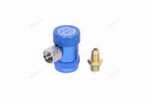 Муфта быстросъемная R134a NORDBERG NFA8L (низкое давление, синяя)